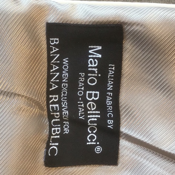 Banana Republic Taupe Wool Jacket with neck tie - Picture 8 of 9